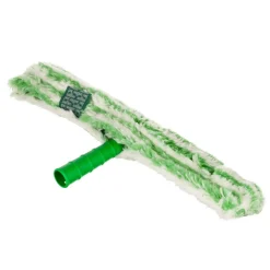 Unger 18 in. Wide Sleeve Monsoon Plus StripWasher Complete with Plastic Handle - Green/White (10/Carton)