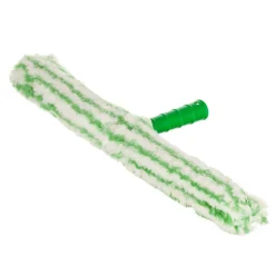 Unger 18 in. Wide Sleeve Monsoon Plus StripWasher Complete with Plastic Handle - Green/White (10/Carton)