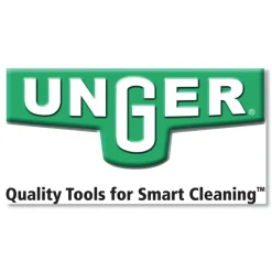 Unger 28 in. x 3.15 in. x 2.17 in. Hang Up Cleaning Holder - Silver/Green