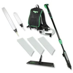 Unger Excella 20 in. Head Floor Finishing Kit - Black/Green