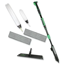 Unger Excella 20 in. Microfiber Head Floor Cleaning Kit - Gray/Black/Green