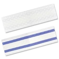 Unger Excella 18.5 in. x 5 in. Single-Use Spunlace Mop Pad - White