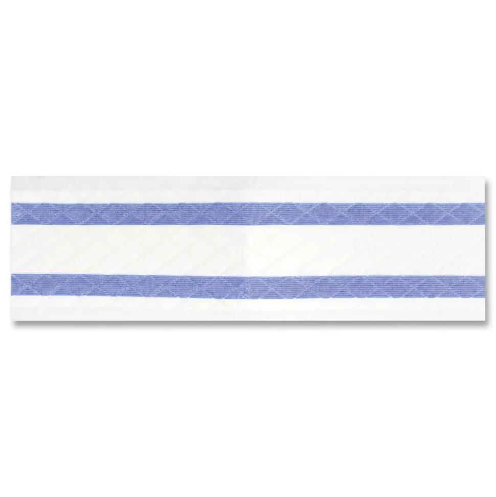 Unger Excella 18.5 in. x 5 in. Single-Use Spunlace Mop Pad - White