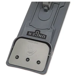 Unger EZ Flat Mop Holders, Plastic Head, 16-in, Gray