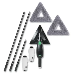 Unger Stingray Refillable Microfiber Cleaning Kit with Carrying Bag (8/Kit)