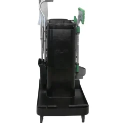 Unger ZoneCleanRx 23.5 in. x 25 in. x 25 in. 3 Shelves Plastic Janitorial Carts - Black