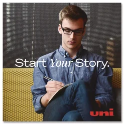 uni-ball 207 Impact Bold 1 mm Retractable Gel Pen - Blue Ink/Black/Blue Barrel