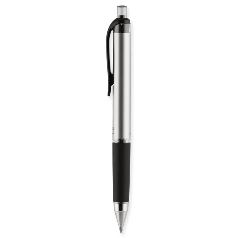uni-ball 207 Impact Bold 1 mm Retractable Gel Pen - Black Ink/Black Barrel