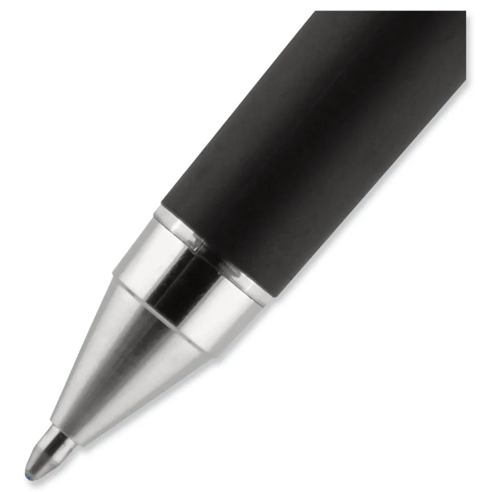 uni-ball 207 Impact Bold 1 mm Retractable Gel Pen - Black Ink/Black Barrel
