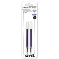 uni-ball 207 Impact RT Gel Bold 1 mm Conical Tip Pen Refills - Blue Ink (2/Pack)