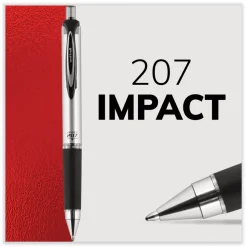 uni-ball 207 Impact RT Gel Bold 1 mm Conical Tip Pen Refills - Blue Ink (2/Pack)