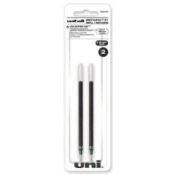 uni-ball 207 Impact RT Gel Bold 1 mm Conical Tip Pen Refills - Black Ink (2/Pack)