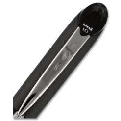 uni-ball Jetstream Bold 1 mm Hybrid Gel Pen - Black/Silver Barrel