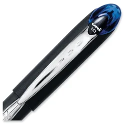 uni-ball Jetstream Hybrid Bold 1 mm Gel Pen - Black/Silver/Blue Barrel
