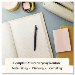 uni-ball Medium 0.7 mm Zento Retractable Gel Pen - Black Ink, Assorted Barrel (1-Dozen)