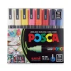 uni-ball Medium Bullet Tip Water-Based Paint Markers - Assorted Colors (16/Pack)