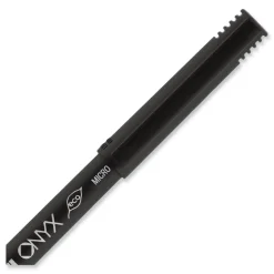 uni-ball ONYX Extra-Fine 0.5 mm Roller Ball Pen - Black/Blue Barrel (1-Dozen)