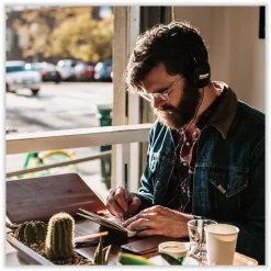 uni-ball ONYX Extra-Fine 0.5 mm Roller Ball Pen - Black/Blue Barrel (1-Dozen)