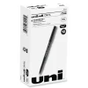 uni-ball ONYX Extra-Fine 0.5 mm Roller Ball Pen - Black Ink/Black Barrel (1-Dozen)