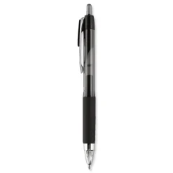 uni-ball Signo 207 Bold 1 millimeter Retractable Gel Pen - Black Ink/Smoke/Black Barrel (1-Dozen)
