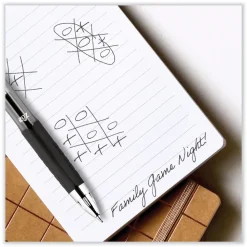 uni-ball Signo 207 Bold 1 millimeter Retractable Gel Pen - Black Ink/Smoke/Black Barrel (1-Dozen)