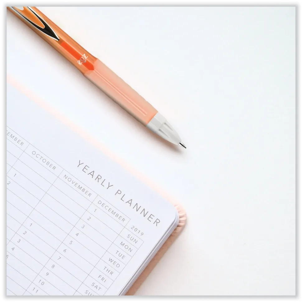 uni-ball Signo 207 Medium 0.7 millimeter Retractable Gel Pen - Assorted Ink/Barrel Colors (1-Set)