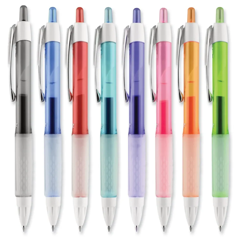 uni-ball Signo 207 Medium 0.7 millimeter Retractable Gel Pen - Assorted Ink/Barrel Colors (1-Set)