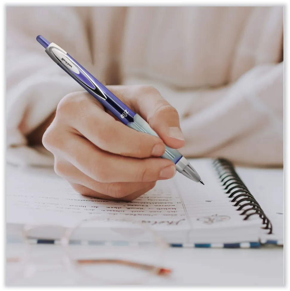 uni-ball Signo 207 Medium 0.7 millimeter Retractable Gel Pen - Assorted Ink/Barrel Colors (1-Set)