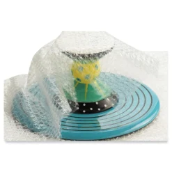 Universal 24 in. x 50 ft. 0.19 in. Thick Bubble Packaging Perforated Every 24 in. - Clear (8/Carton)