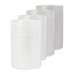 Universal 12 in. x 125 ft. 0.31 in. Thick Bubble Packaging Perforated Every 12 in. - Clear (4/Carton)