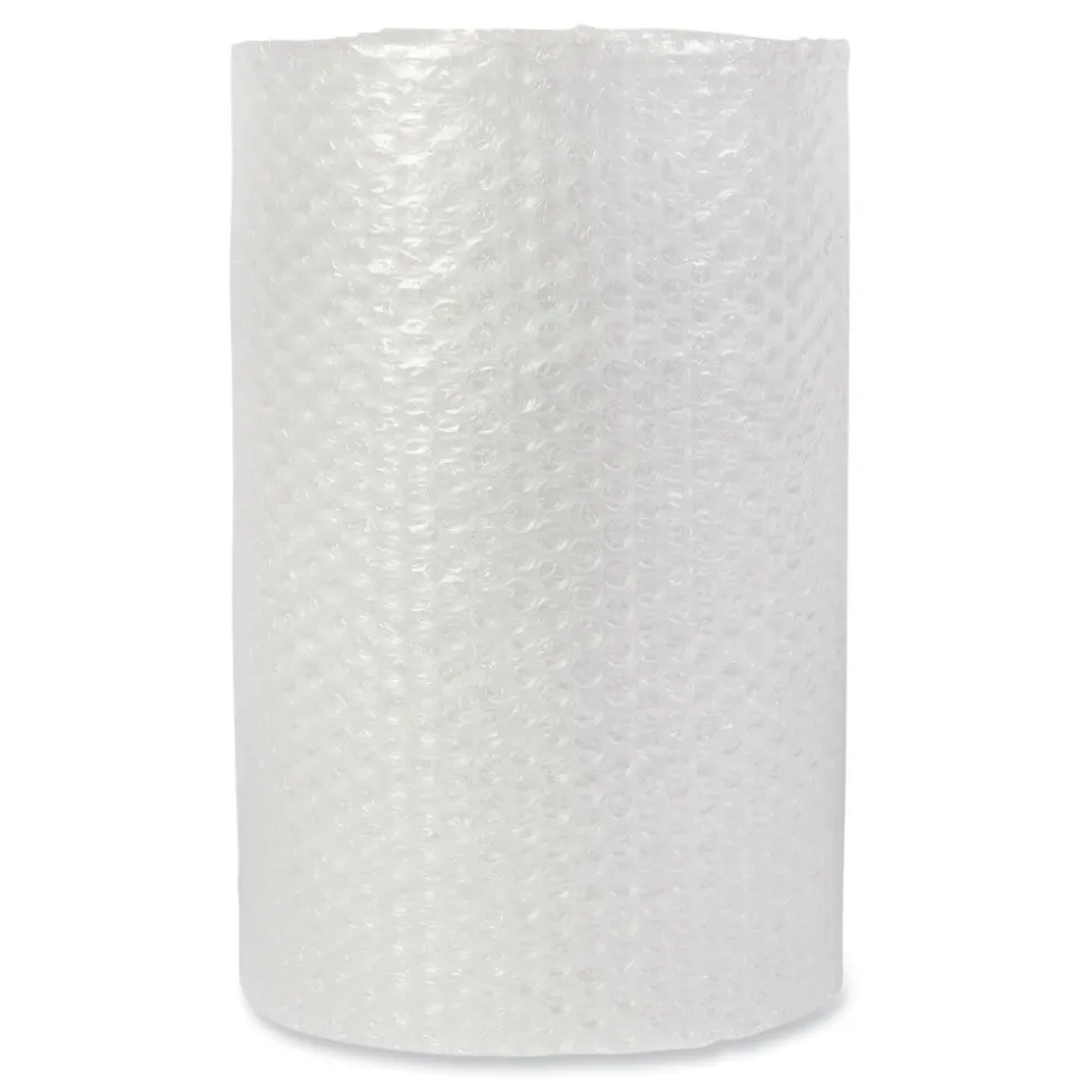 Universal 12 in. x 125 ft. 0.31 in. Thick Bubble Packaging Perforated Every 12 in. - Clear (4/Carton)