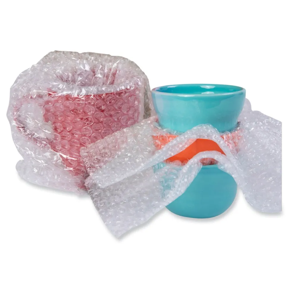 Universal 12 in. x 125 ft. 0.31 in. Thick Bubble Packaging Perforated Every 12 in. - Clear (4/Carton)