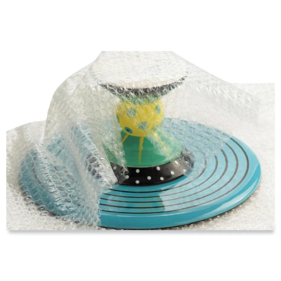 Universal 12 in. x 125 ft. 0.31 in. Thick Bubble Packaging Perforated Every 12 in. - Clear (4/Carton)