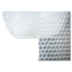 Universal 12 in. x 60 ft. 0.5 in. Thick Perforated Every 12 in. Bubble Packaging - Clear
