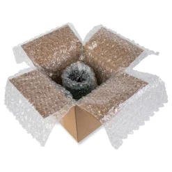 Universal 12 in. x 60 ft. 0.5 in. Thick Perforated Every 12 in. Bubble Packaging - Clear