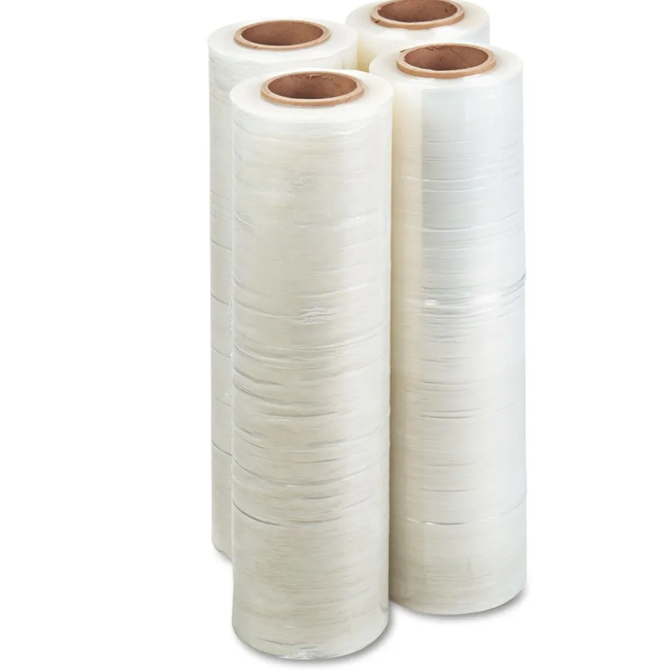 Universal 18 in. x 1500 ft. 12 mic 47-Gauge High-Performance Handwrap Film - Clear (4/Carton)