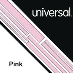 Universal 8.5 in. x 11 in. 20 lbs. Bond Weight Deluxe Colored Paper - Pink (10 Reams/Carton)