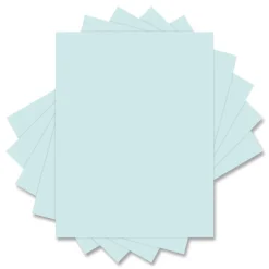 Universal 8.5 in. x 11 in. 20 lbs. Bond Weight Deluxe Colored Paper - Blue (10 Reams/Carton)