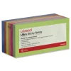 Universal 3 in. x 3 in. Ultra Sticky Note Pads - Assorted (12/Pack)