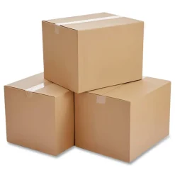 Universal 18 in. x 18 in. x 18 in. Regular Slotted Container Cubed Fixed-Depth Shipping Boxes - Brown Kraft (20/Bundle)
