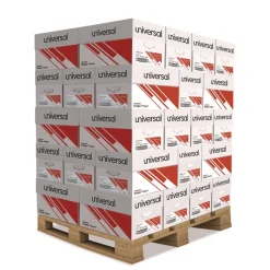 Universal 20 lbs. Bond Weight 8.5 in. x 11 in. 92 Copy Paper - Bright White (40/Pallet)