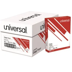 Universal 20 lbs. Bond Weight 8.5 in. x 11 in. 92 Copy Paper - Bright White (40/Pallet)