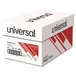 Universal 20 lbs. Bond Weight 8.5 in. x 11 in. 92 Copy Paper - Bright White (40/Pallet)