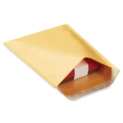 Universal 6 x 10 Peel Seal Strip Cushioned Mailer, Extension Flap, Self-Adhesive Closure (250/Carton)