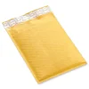 Universal 4 x 8 Peel Seal Strip Cushioned Mailer, Extension Flap, Self-Adhesive Closure (500/Carton)