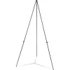 Universal Heavy-Duty Instant Setup Aluminum 25 in. - 63 in. Height Foldaway Easel - Black