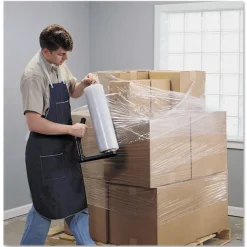 Universal Lightweight Adjustable Hand Dispenser for 12 in. to 20 in. Wide Stretch Film Rolls