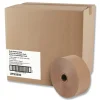 Universal One 10-Piece/Carton Gummed Kraft 3 in. Core 3 in. x 600 ft. Sealing Tape - Brown