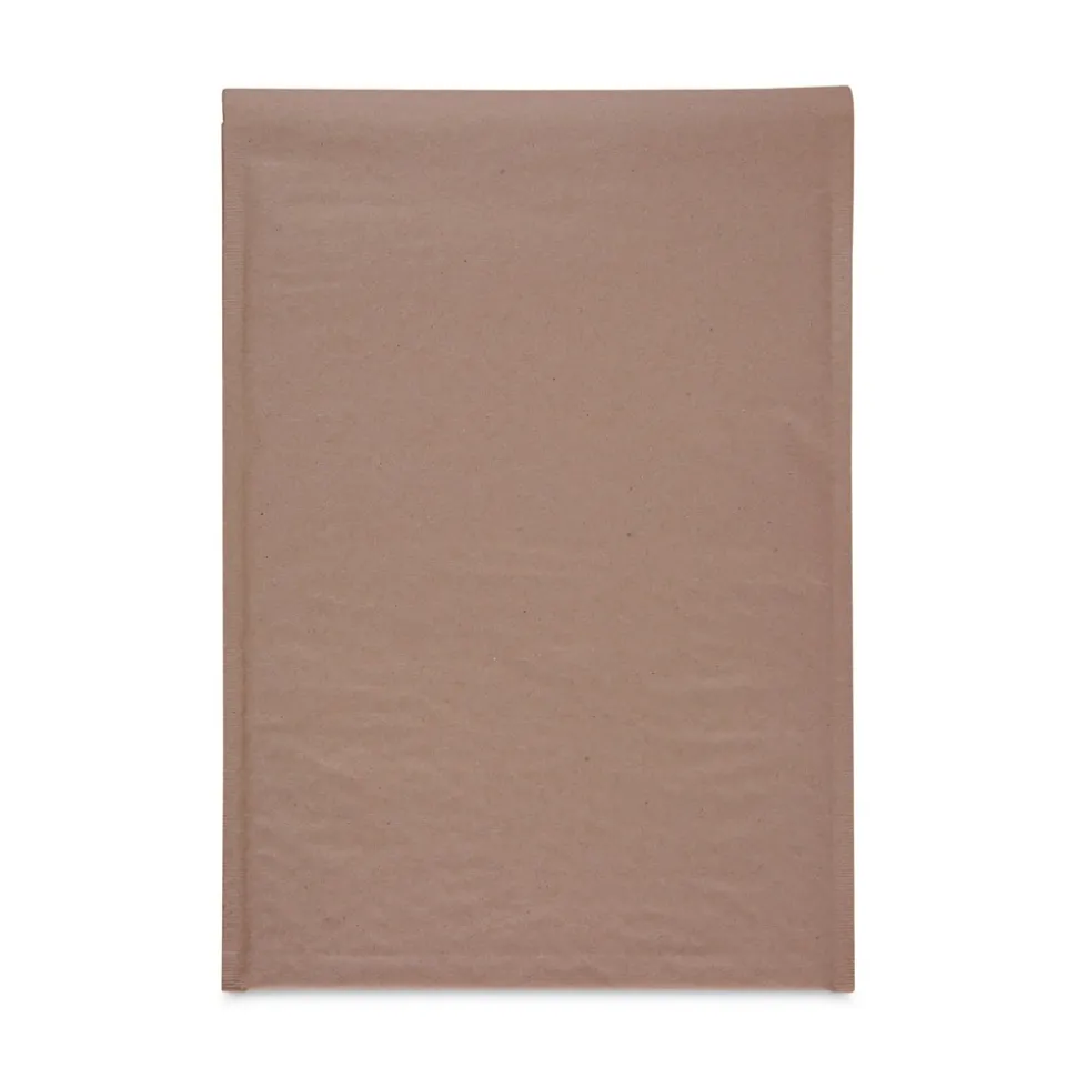 Universal 80-Piece/Carton #5 Self-Seal 10.5 in. x 16 in. Cushioned Mailer with Bubble Lining Barrier and Self-Adhesive Closure - Natural Kraft