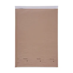 Universal 80-Piece/Carton #5 Self-Seal 10.5 in. x 16 in. Cushioned Mailer with Bubble Lining Barrier and Self-Adhesive Closure - Natural Kraft